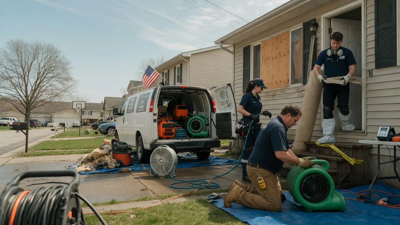 Water Damage Restoration in Cushing, OK near me